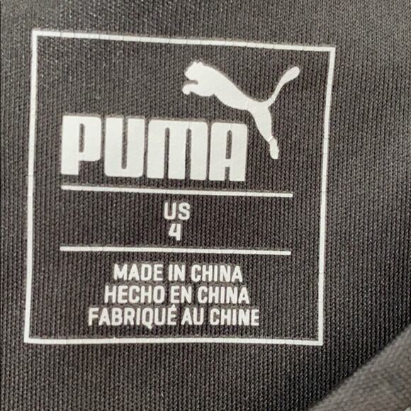 PUMA Kids Performance Shirt Black Size 4 - Picture 4 of 6